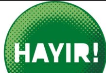 PKAN- E REFERANDUM’DA HAYIR DİYOR!