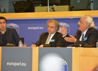 Konferansa Kurdên Anatoliya Navîn li Parlamentoyê Ewrûpa.