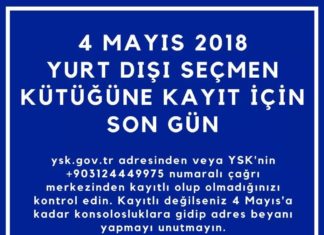 SEÇMEN DURUMUNU SORGULA!
