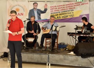 PKAN’ê şeva piştgiriyê HDP lidarxist!