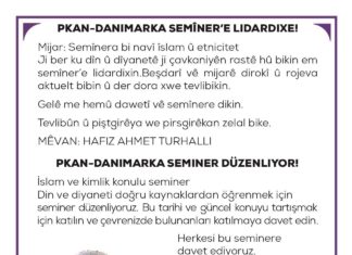 PKAN’Ê LI Danîmarka Semînere Lidardixe