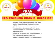 ÎRO ROJBÛNA PKAN’Ê PÎROZ BE!
