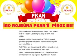 ÎRO ROJBÛNA PKAN’Ê PÎROZ BE!